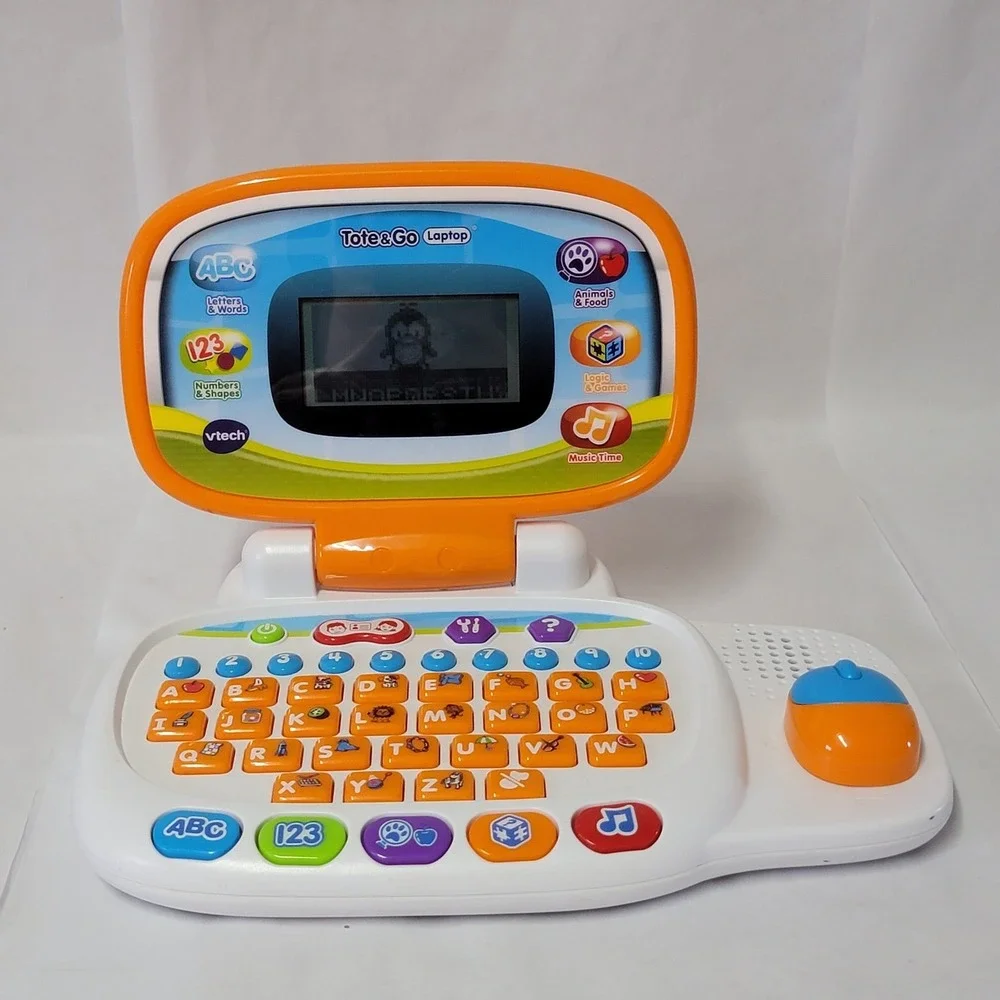 VTech Totes‎ Go Laptop Learning Toy ABC Numbers Animals Music Mouse